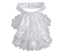 Detachable Ruffled Jabot Collar Multilayered Lace For Victorian Colonial Outfit Cosplay Costume Neck Historical Costume Collar