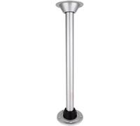 Detachable RV Table Base Stand for Pontoon Boat Yacht, 71cm/27in, 71cm/27in | Pivot Fold-Flat Leg Design, Quick Lock Release, Stable Heavy-Duty Aluminium Marine Deck Mount