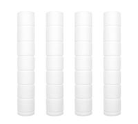 Detachable Showerhead Filter Replacement Parts 4pcs White Pp Cotton