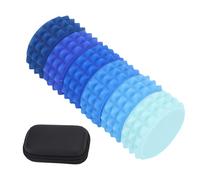 Detachable Silicone Magnetic Stress Balls, 6 Psc Little Ouchies Pain Fidget Toys Adults Teens ADHD Sensory Toys Stress Anxiety Relief with Storage Box Focus Handheld Roller (Green)