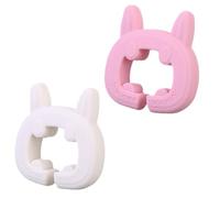 Detachable Silicone Spoon Spatula Rest with Puss Ears Heatproof Planner Clip for Cooking Tools & Gifts Pots Handle Accessories