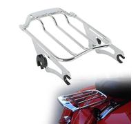 Detachable Sissy Bar Backrest Luggage Rack For Harley Touring Road King Electra Street Glide 2009 2010 11 12 13 14 15 16 17 18 19 2020 2021 2022 2023 2024