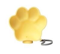 Detachable Slow Feeder Pet Bowl, Elevated Cat Bowls, Raised And Small Dogs Slow Feeders, Dry & Wet Food, Vomit Flower-Shaped Dish, Whisker Friendly Feeder (, 5.8") Gkp588 (Yellow, 12.5x11cm)