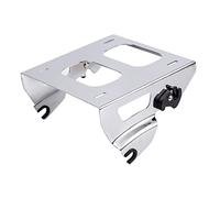 Detachable Solo Tour Pak Pack Mounting Luggage Rack Fit Harley Touring Electra Glide Street Glide Road Glide CVO 2014-2024 (Chrome)