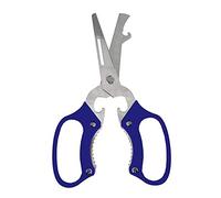 Detachable Stainless Steel Kitchen Scissors & Shears - Versatile Bone & Fish Cutter, Poultry Shears, Bottle Opener, Ergonomic Handle - Blue Premium Kitchen Tool