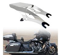 Detachable Trunk Mount 14-23 Two Up Tour Pack Pak Top Box Case Mounting Luggage Rack Compatible for Indian Motorcycle Accessories 2014-2022 Chieftain Roadmaster Springfield Challenger (Chrome)