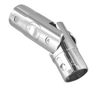 Detachable Umbrella Shaker Turn, Waterproof Outdoor Garden Balcony Accessory Metal Patio Umbrella Spare Part Silver Replacement for Central Column Pole