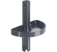 Detachable Virtual Head Tube Mount with Multi-Slot Tool Storage Compartment and Enhanced Grip Design for On-the-Bike Use (B-black)