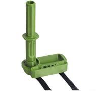 Detachable Virtual Head Tube Mount with Multi-Slot Tool Storage Compartment and Enhanced Grip Design for On-the-Bike Use (A-green)