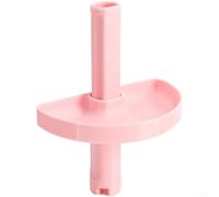 Detachable Virtual Head Tube Mount with Multi-Slot Tool Storage Compartment and Enhanced Grip Design for On-the-Bike Use (B-pink)