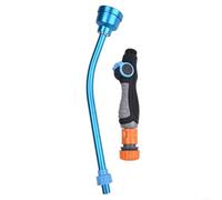 Detachable Watering Wand with 1000 Holes, Aluminium Garden Sprayer with Rubber Handle, Gentle Rain Shower Hose Attachment for Plants, Hanging Baskets and Lawns,