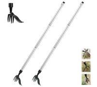 Detachable Weed Puller, New Detachable Weed Puller, Long Handled Grandpas Weeder - The Original Stand up Weed Puller, Weed Puller Tool Stand up Heavy Duty, No Bend Weed Puller, Stand up Weeder ( Color