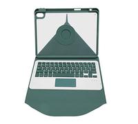 Detachable Wireless Keyboard Touchpad Keyboard Case for IOS Tablet Pro 11in Portable Case for Travelers and Commuters (Green)