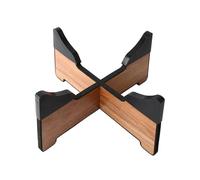 Detachable Wooden Tongue Drum Stand with Ergonomic Design and Quick Setup Professional Ethereal Drum Folding Stand for Musicians Beginners Professionals