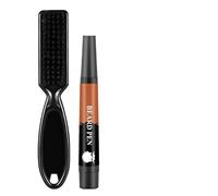 Detail Beard Styling Pen - Mustache Shaping Groom Tool, Long Wear Color Definition Stick, Fill Formula, Beard Makeup Accessory, Pen for Work Stage Costume Vacation Business Meeting