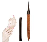 Detail Brush | Nail Liner Brush,Sandalwood Nail Brushes For Home Use And Professional Nail Salon, Thin Details, Fine Drawing, Salon At Home