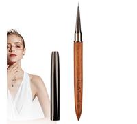 Detail Brush, Nail Polish Brush - Nail Liner Brush, Sandalwood Nail Brushes for Home Use and Professional Nail Salon, Thin Details, Fine Drawing, Salon at Home