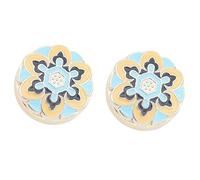Detail Button Cover Set, Six Pointed Star
