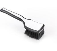 Detail Factory - ProGrip Interior Scrub Brush - Soft Bristles - Rubber Grip for Maximum Stability and Comfort - Curved Head Profile for Better Clearance - Black Ice