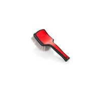 Detail Factory - ProGrip XL Tire Brush - Ergonomic ProGrip Handle - Stiff Synthetic Bristles to Cut Through Grime - Red and Black