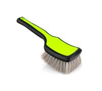 Detail Factory - ProGrip XL Tire Brush - Ergonomic ProGrip Handle - Stiff Synthetic Bristles to Cut Through Grime - Octane Ectoplasm