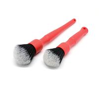Detail Factory Ultra-Soft Detailing Brush Set, Comfortable Grip and Scratch-Free Cleaning for Exterior, Interior Panels, Emblems, Badges, Gauge Cluster, Infotainment Screen