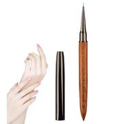 Detail Manicure Design Brush Sandalwood Handle Thin Details Delicate Line