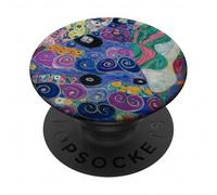 Detail of The Maiden by Gustav Klimt PopSockets Adhesive PopGrip