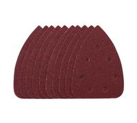 Detail Sanding Sheets with Hook and Loop, 140mm, 40 Grit, SSD6 (Pack of 10)