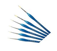 ＣＨＡＭＥＥＮ Detail Thin Paint Brush Set 6pcs for Art Painting Model Minature Craft