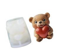 Detailed Balloon Bear Silicone with Carving for and Soap Making Enhances Artistic Value Craft Silicone Mold