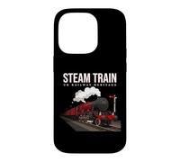 Detailed British Steam Train Enthusiast - UK Railway History Case for iPhone 14 Pro