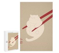 Detailed Cat Dumpling Art Cat Lover Art Puzzle for Adults, 1000 PCS, An Engaging Indoor Activity for Quiet Evenings, for Cosy Nights