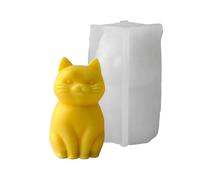 Detailed Cats Shaped Silicone Mold Sturdy Lifespans Design Making Tools Perfect for Homemade and Soaps Silicone Cats Mold