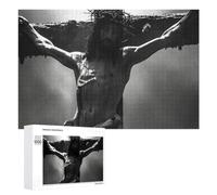 Detailed Christ Poster Catholic 3 Jigsaw Puzzle, 1000 PCS, for Adults, A Creative Way to Unwind after A Busy Day, for Family Nights