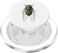 Detailed Cicada Insect Entomology Nature Design PopSockets PopGrip for MagSafe