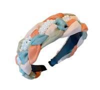 Detailed Farm Elegant Curly Hair Accessories Hold Stylish Hat Headband For Women With High Top, フリーサイズ