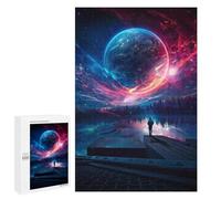 Detailed Galactic Reflections A Cosmic Journey Jigsaw Puzzle, 1000 PCS, for Adults, A Creative Way to Unwind after A Busy Day, for Indoor Play