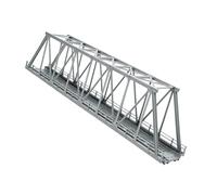 Detailed HO Train Bridge Model Kits Scale for Railroad Architecture Display Sand Model Scene Setting Props Train Bridge