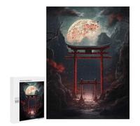 Detailed Japanese Fantasy Gate Jigsaw Puzzle, 500 PCS, for Adults, A Creative Way to Unwind after A Busy Day, for Cosy Nights Indoors