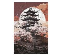 Detailed Jigsaw Puzzle for Adults, Japan Art Style, 1000 PCS