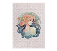 Detailed Jigsaw Puzzle for Adults, Virgo Zodiac Horoscope, 300 PCS