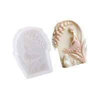 Detailed Lilys of the Valley Silicone with Florals Pattern for Soap Making Easy Demold Craft Craft