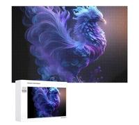 Detailed Magical Phoenix Artwork Art Puzzle for Adults, 1000 PCS, A Satisfying Project for Experienced Puzzlers, for Cosy Nights