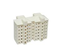 Detailed Miniature Apartment Structure Model 1/800s 1/500Scales Craft Building Unpainted Realistic Architecture Models Miniature Apartment Building Model