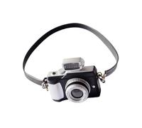 Detailed Miniature Camera Props with Simulation Button ABS Model Figure for Collector Doll House Decors Photography Miniature Camera