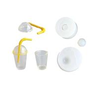 Detailed Miniature Drinkware Silicone Molds Miniature Drink Cups Mold for Resin Bubble Teas Cups Crafting and Projects Teas Cup Accessories Mold