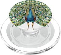 Detailed Peacock Art Nature Lovers PopSockets PopGrip for MagSafe