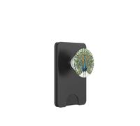 Detailed Peacock Art Nature Lovers PopSockets PopWallet for MagSafe