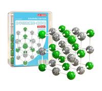 Detailed Plastics Moleculars Model of Carbon Isotopes Suitable for Academic Study and Research Easy to Assemble Model Carbon Isotope Molecular